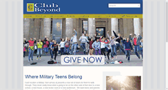 Desktop Screenshot of clubbeyond.org